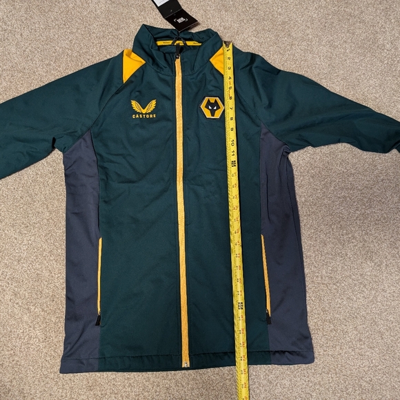Wolverhampton Wanderers Pro Training Bench Jacket - Green - SML - Picture 5 of 5